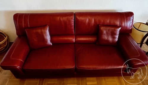 Massive Ledercouch