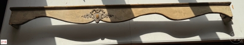 Bild 216 - antike Vorhang-Karniese