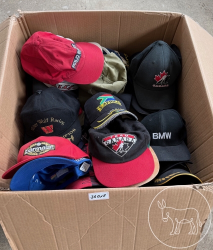 Bild JB018 - Kiste voll mit Cappies