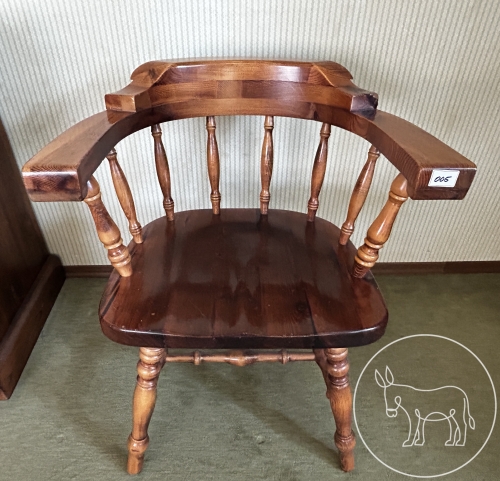 Bild 005 - Massiver Holzsessel