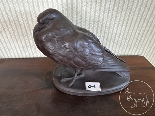 Bild 013 - Eisenskulptur Taube