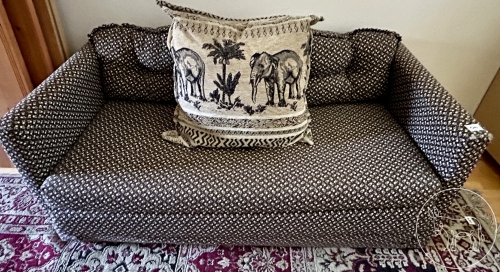 Bild 070 - Ausklappcouch / Notbett