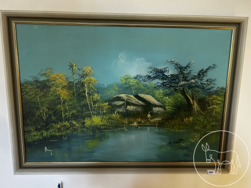 Bild 086 - Bild / Aquarell signiert