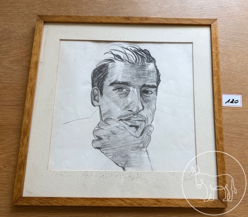 Bild 120 - Portrait / Radierung