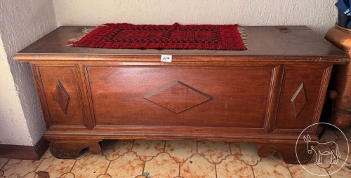 137 - Schuhkommode Holz
