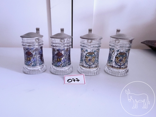 077 - 4 Schnapsgläser