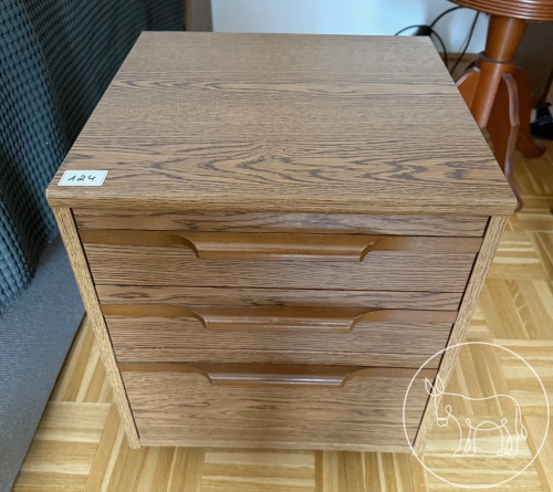 124 - Roll-Schrank, Unterschrank