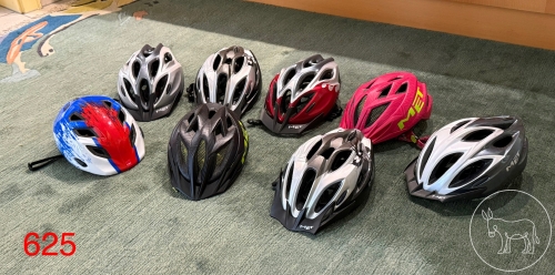 Bild 625 - Fahrradhelme Konvolut
