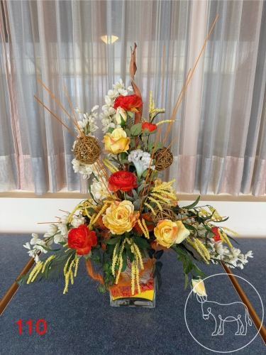Bild 110 - Deko - Blumengesteck