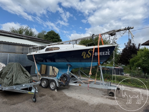 001 - Segelboot mit Anhänger