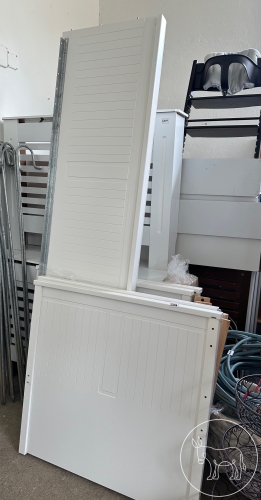 066 - Hemnes Bett mit Matratzen