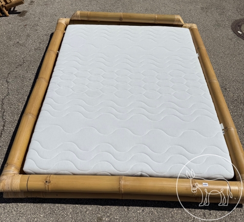 107 - Bambus-Doppelbett (Futon)