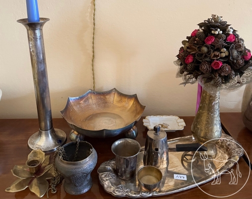 Bild 177 - Silber und versilberte Utensilien