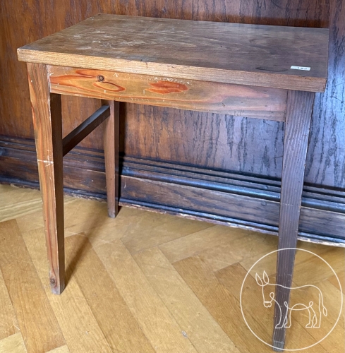 Bild 182 - Antiker kleiner Tisch/Hocker