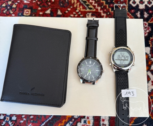 Bild 193 - 2 Uhren und Brieftasche