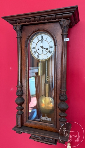 208 - Wanduhr / Pendeluhr