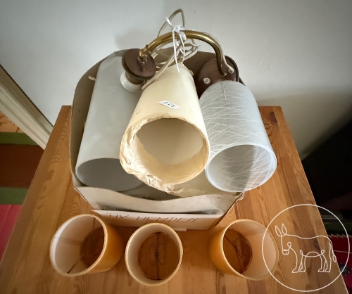 Bild 267 - Lampen und -schirme Konvolut