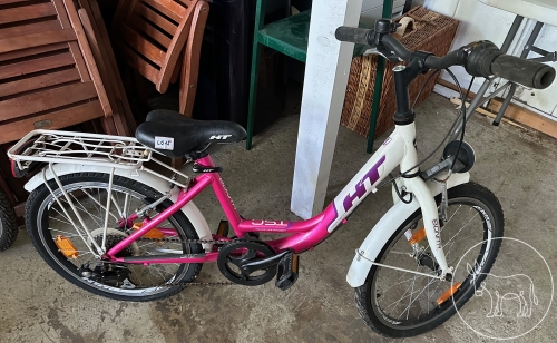 Bild 015 - Bonita Kinderfahrrad pink/weiß