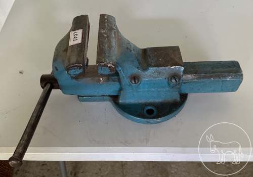 023 - Schraubstock blau