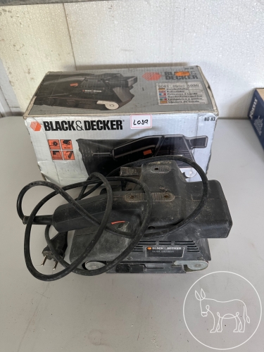 039 - Black&Decker Bandschleifer