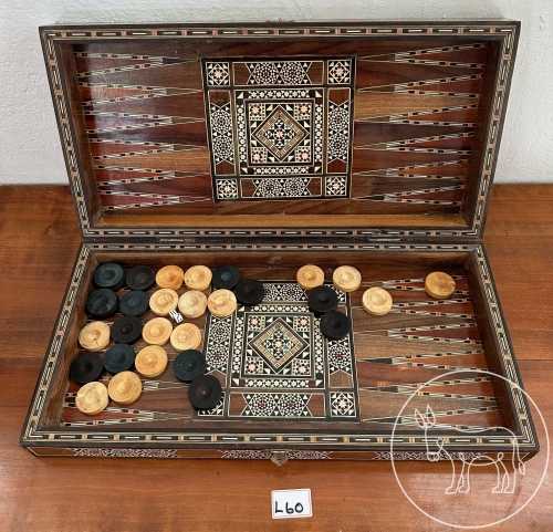 060 - Backgammon Spielset