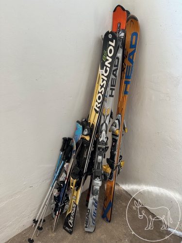 Bild 077 - 7 Paar Ski