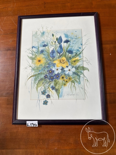 Bild 170 - Aquarell signiert