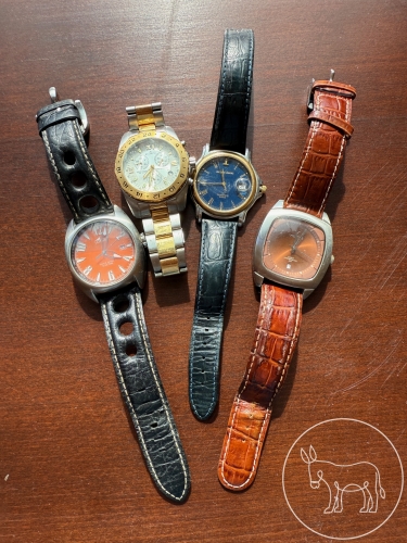 017 - 4 Stück Herrenarmbanduhren