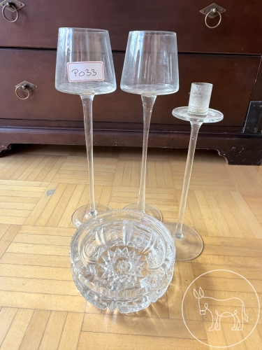 Bild 033 - Glas und Bleikristall Konvolut