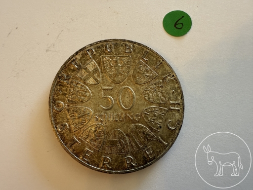 Bild 006 - Silbermünze 50 Schilling