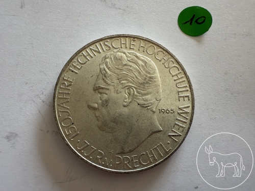 010 - Silbermünze 25 Schilling