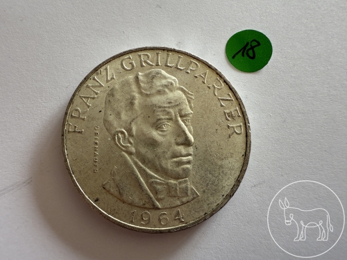 018 - Silbermünze 25 Schilling