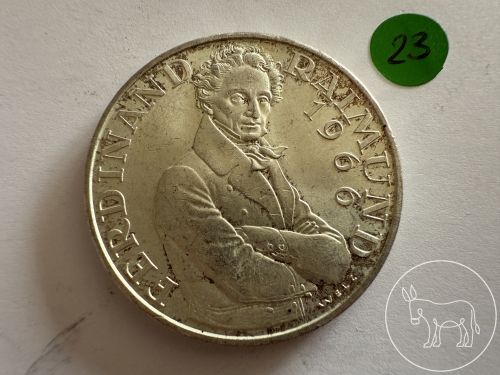 023 - Silbermünze 25 Schilling