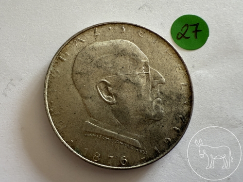 027 - Silbermünze 2 Schilling