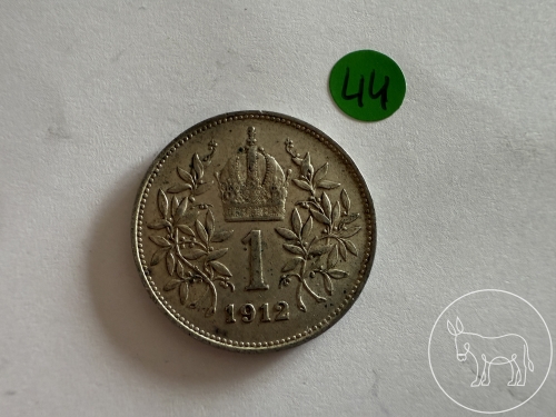 044 - Silbermünze 1 Krone