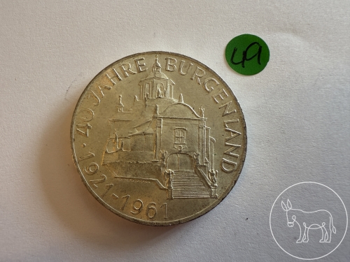 049 - Silbermünze 25 Schilling