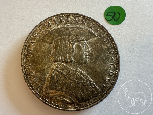 050 - Silbermünze 50 Schilling