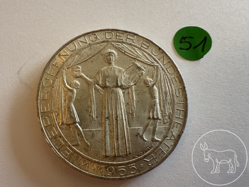 051 - Silbermünze 25 Schilling
