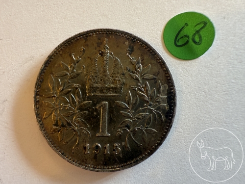 068 - Silbermünze 1 Krone