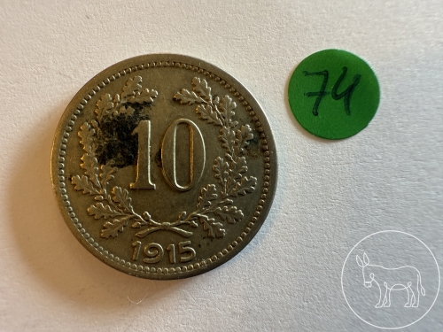 074 - 10 Heller Münze