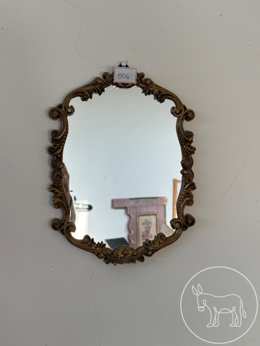 06 - Spiegel Goldrahmen klein