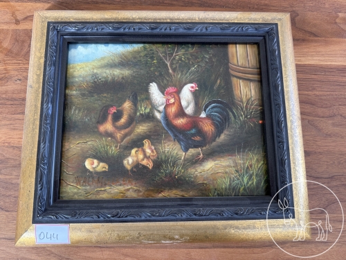 Bild 44 - Ölbild auf Karton