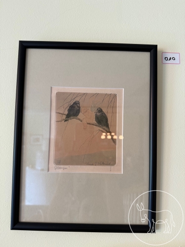 Bild 010 - Radierung signiert