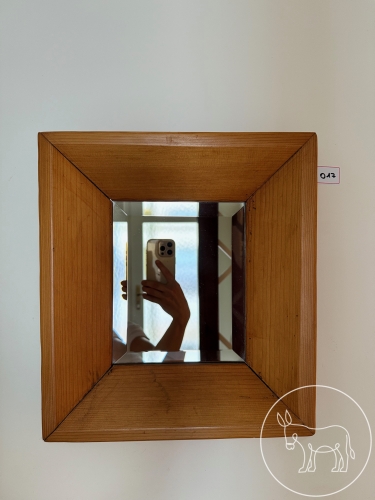 Bild 017 - Spiegel in Holzrahmen