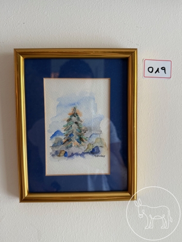 Bild 019 - Aquarell signiert