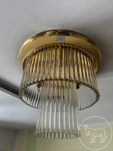 116 - Kristalluster Messing