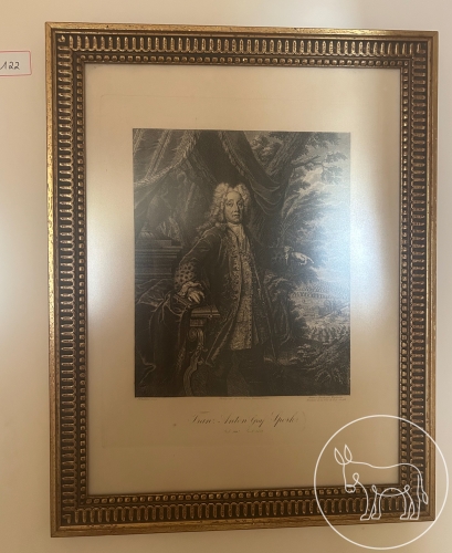 Bild 122 - Kupferstich in schönen Goldrahmen