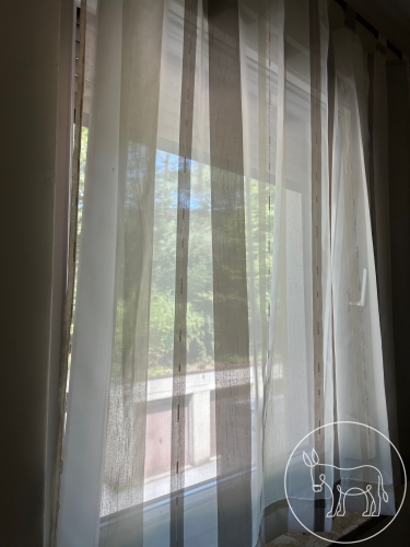 140 - 2x Vorhang-Store