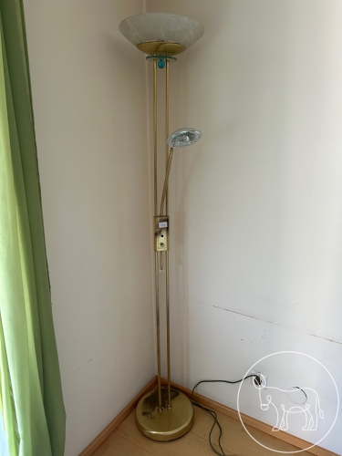 178 - Stehlampe mit Leselampe