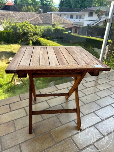 180 - Teek Beistelltisch